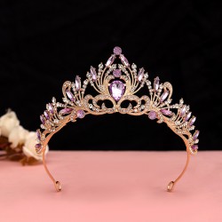 Girls' crown headwear, children's birthday crown princess, Korean-style fashion show performance, little girls' accessories